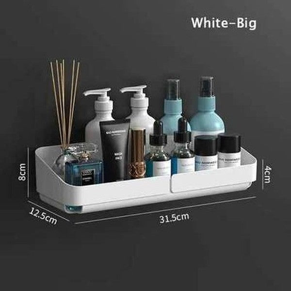 Storage Rack Shelf Wall Spice Organizer For Cosmetics Bathroom