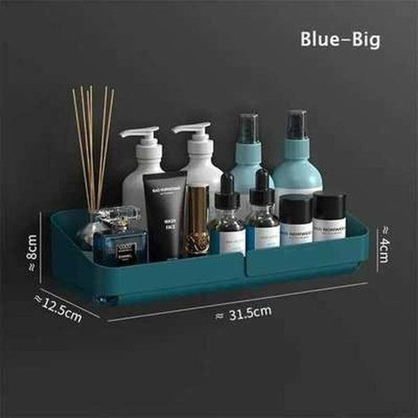 Storage Rack Shelf Wall Spice Organizer For Cosmetics Bathroom