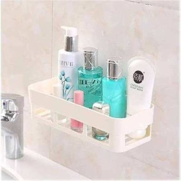 Storage Rack Shelf Wall Spice Organizer For Cosmetics Bathroom