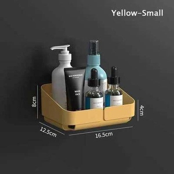 Storage Rack Shelf Wall Spice Organizer For Cosmetics Bathroom