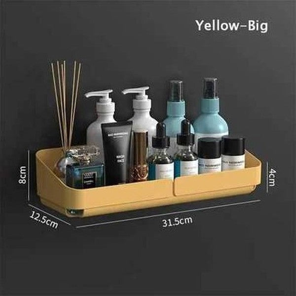 Storage Rack Shelf Wall Spice Organizer For Cosmetics Bathroom