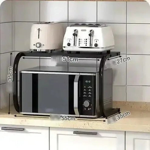 Sturdy Metal Over Microwave Storage Rack
