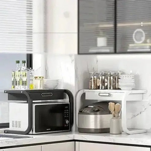 Sturdy Metal Over Microwave Storage Rack