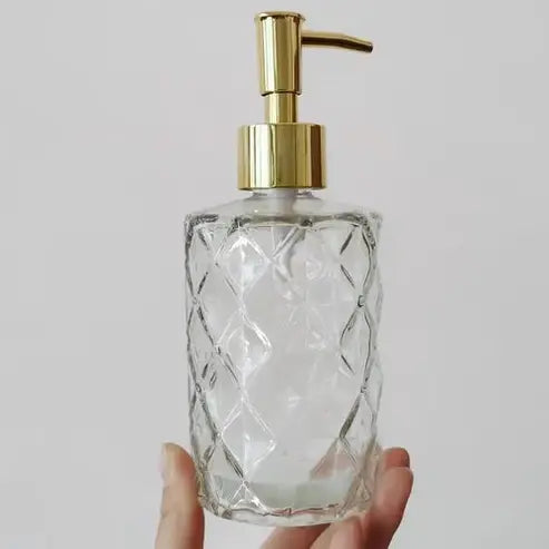 Stylish Glass Soap Dispenser