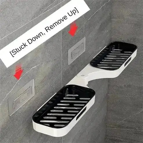 Stylish Wall-Mounted Shelves for Smart Bathroom Storage