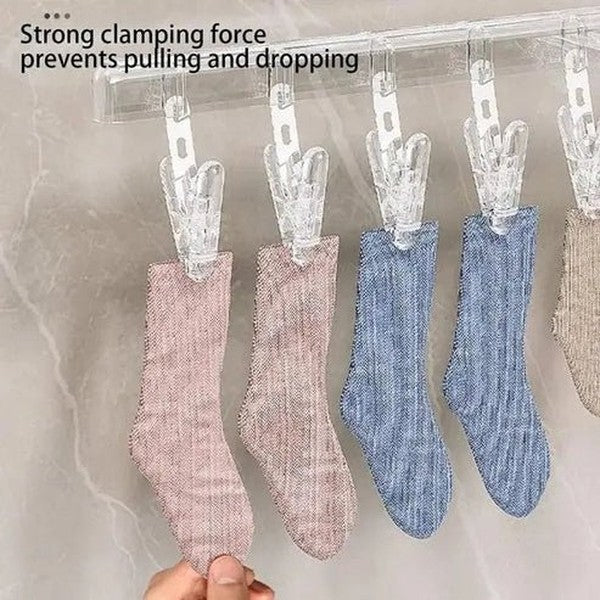 Suction Cup Sock Drying Rack
