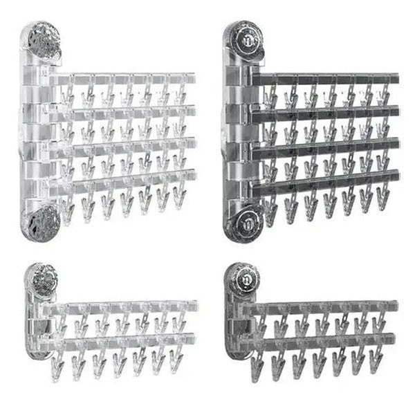 Suction Cup Sock Drying Rack