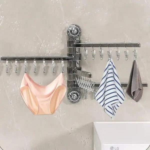 Suction Cup Sock Drying Rack