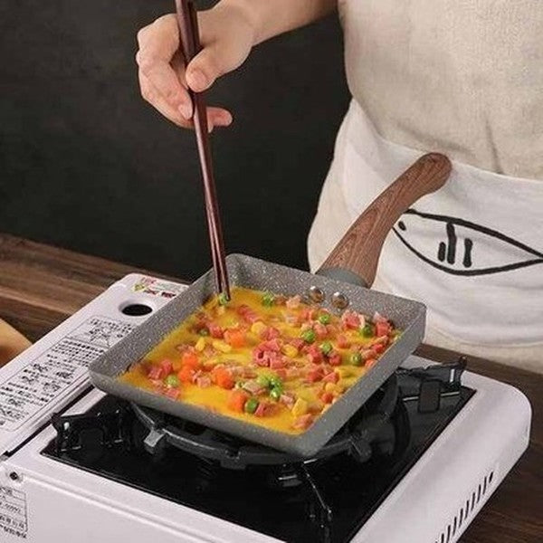 Tamagoyaki Frying Pan Omelet Nonstick Cooking Saucepan