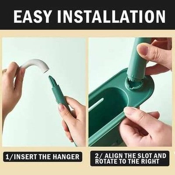 Telescopic Sink Rack Sponge Organizer