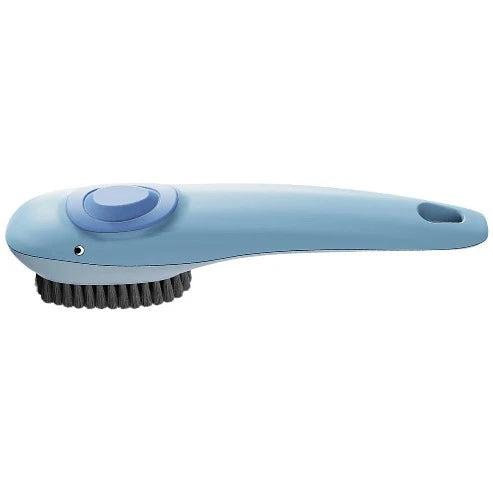 Tile Cleaning Brush With Soap Dispenser and Long Handle