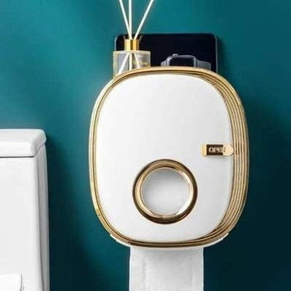 Tissue Box with Holder for Toilet Paper Container