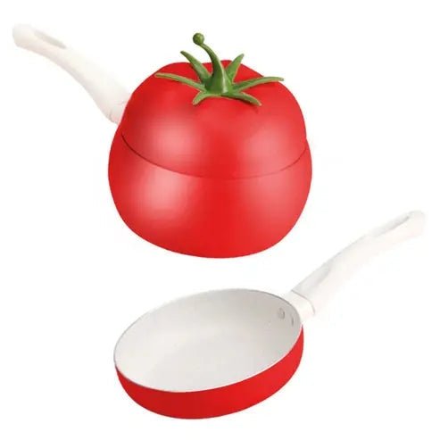 Tomato-Shaped Non-Stick Frying Pan for Induction Cooking