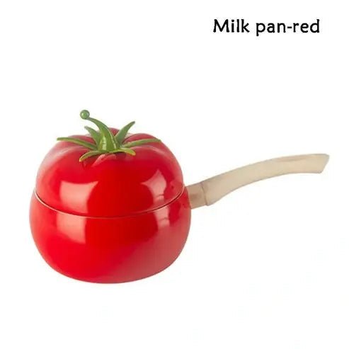 Tomato-Shaped Non-Stick Frying Pan for Induction Cooking