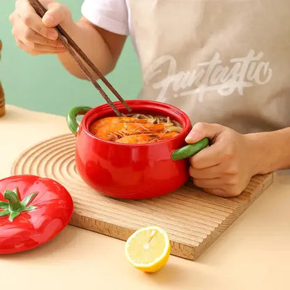 Tomato Shaped Soup Bowl