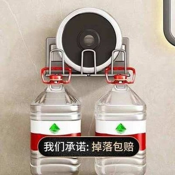 Toothbrush rack Bathroom perforation-free mouthwash cup