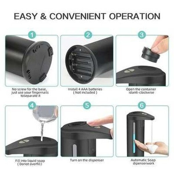Touchless Automatic Liquid Soap Dispenser with Sensor Technology