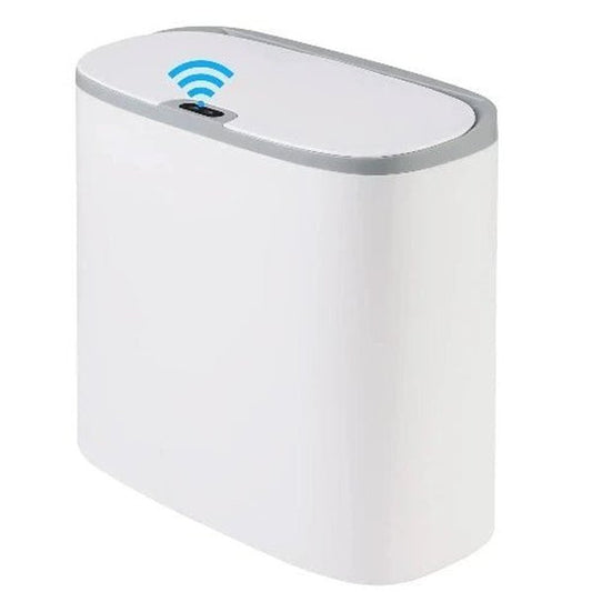 Touchless Bathroom Trash Can: Motion Sensor Slim Design