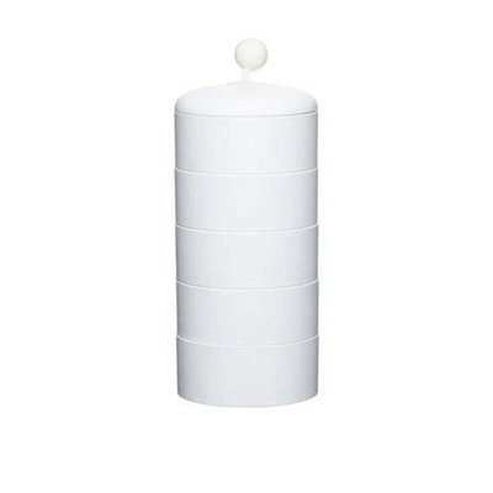 Transparent Round Jewelry Box Display Stand