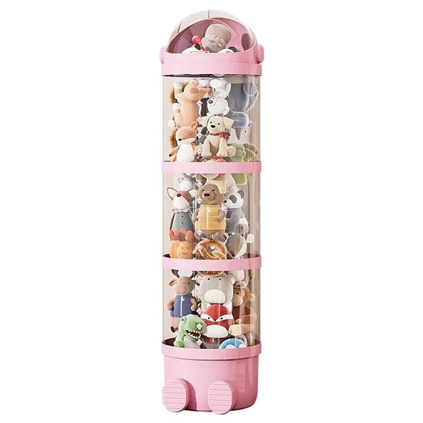 Transparent Multi-Layer Sorting Box for Plush Toys and Dolls