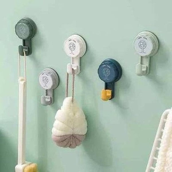 Vacuum Suction Cup Wall Hanging Storage Hook Punch-free