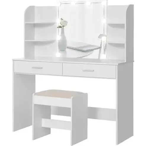 Vanity Desk with Drawers