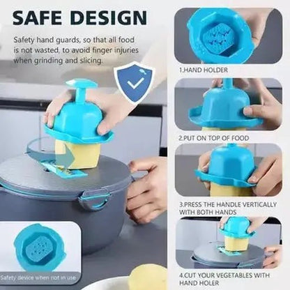 Vegetable Cutter Grater for Vegetables Slicers Shredders