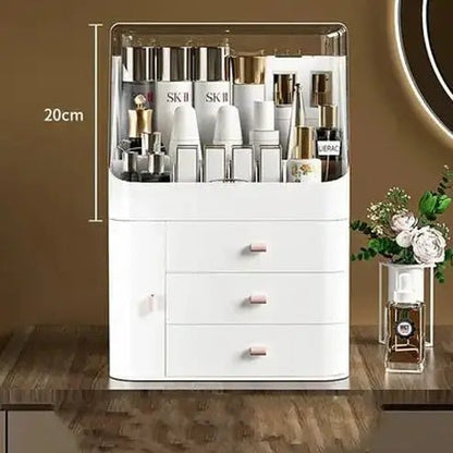 Versatile Elegance Clear Makeup & Jewelry Drawer Organizer