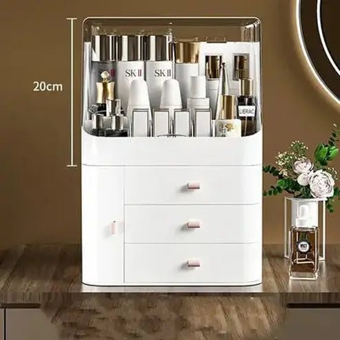 Versatile Elegance Clear Makeup & Jewelry Drawer Organizer