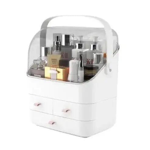 Versatile Elegance Clear Makeup & Jewelry Drawer Organizer