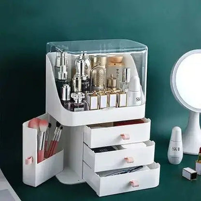 Versatile Elegance Clear Makeup & Jewelry Drawer Organizer