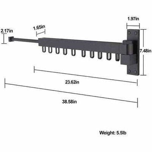 Versatile Indoor and Outdoor Clothes Hook Clothesline for Drying and Organizing