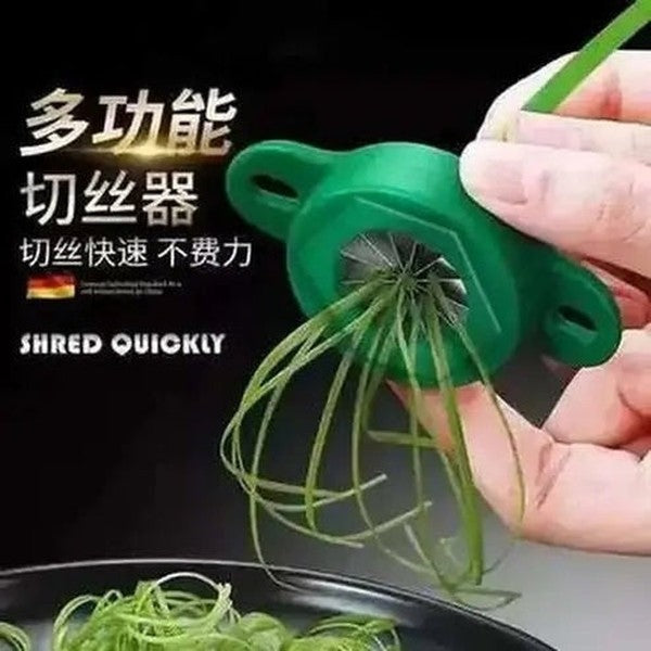 Versatile Stainless Steel Slicer Shredder for Fast Food Prep