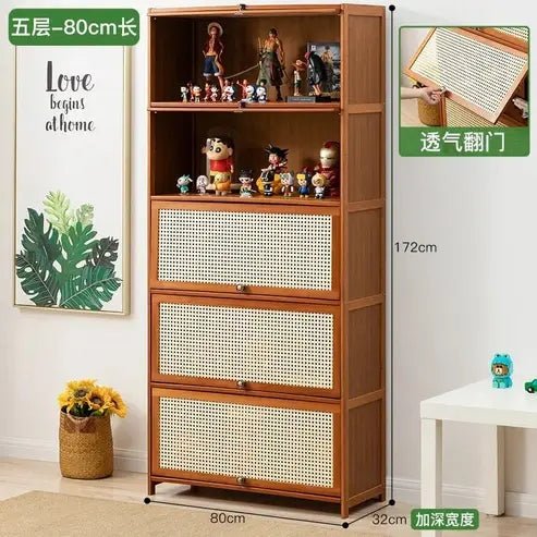 Versatile Wardrobe Layered Storage