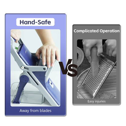 Versatile Slicer, Kitchen Food Slicer, Vegetable Chopper, Potato Fry Cutter, Adjustable Thickness