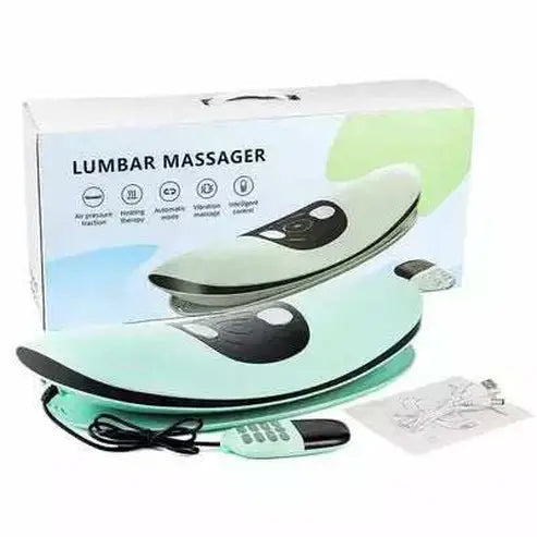 Vibration and Heat Lumbar Pain Relief Massager