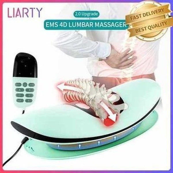 Vibration and Heat Lumbar Pain Relief Massager