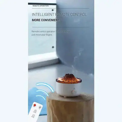 Volcano Flame Effect Essential Oil Diffuser and Air Humidifier