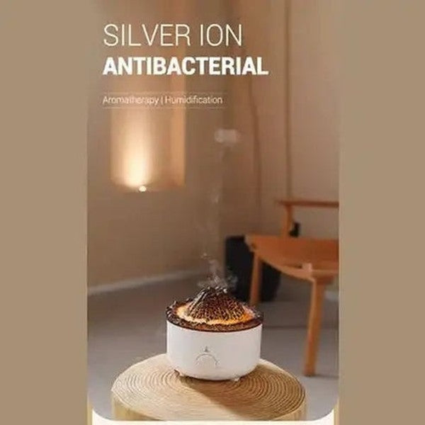 Volcano Flame Effect Essential Oil Diffuser and Air Humidifier