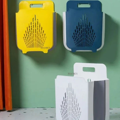 Wall Mount Foldable Laundry Basket: Organize Your Laundry
