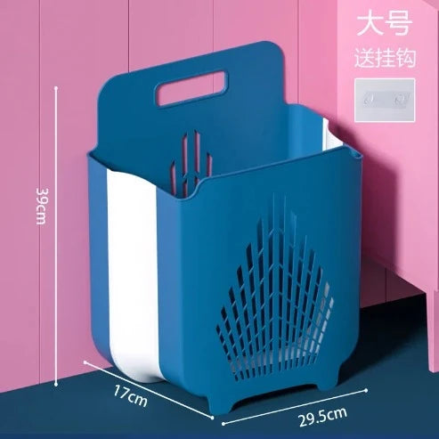 Wall Mount Foldable Laundry Basket: Organize Your Laundry