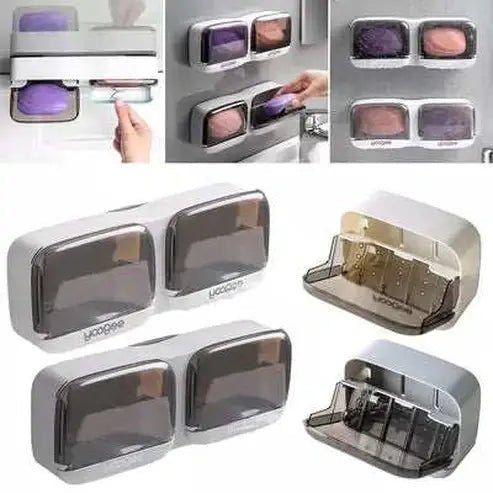 Wall Mount Self-Adhesive Soap Dish