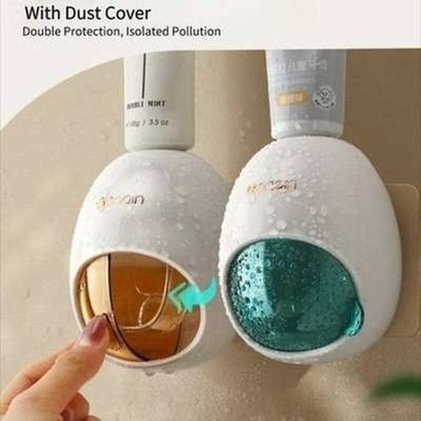 Wall Mounted Bathroom Toothpaste Dispenser Squeezer