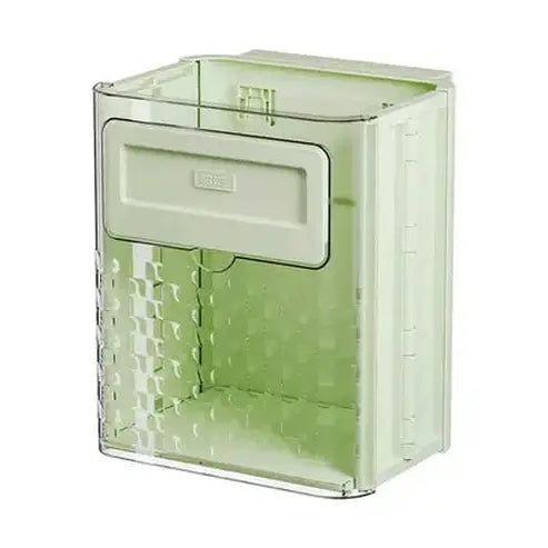 Wall-Mounted Foldable Transparent Trash Can
