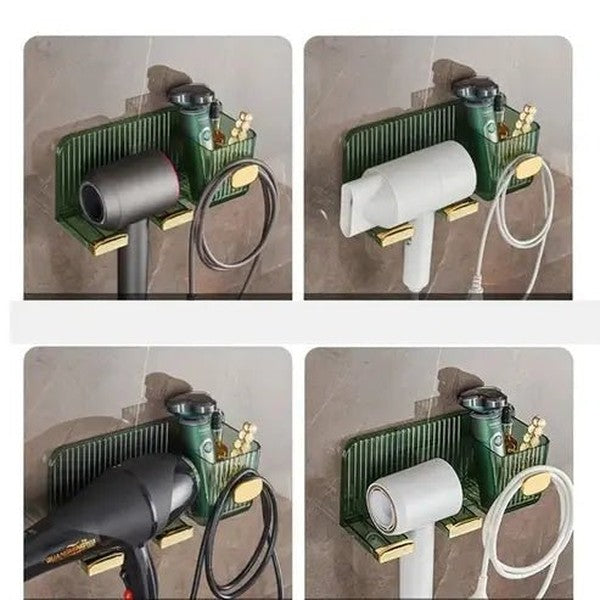 Wall Mounted Hair Dryer Holder