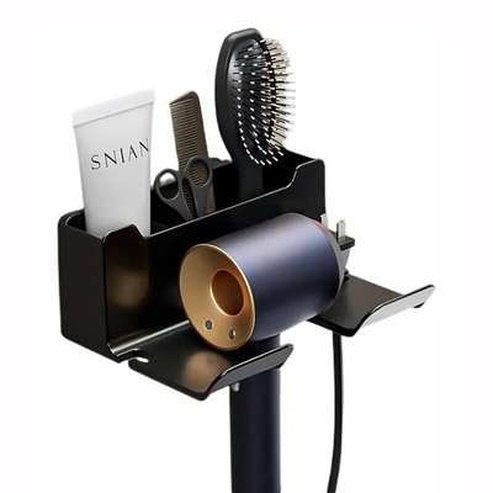 Wall Mounted Hair Dryer Holder for Bathroom