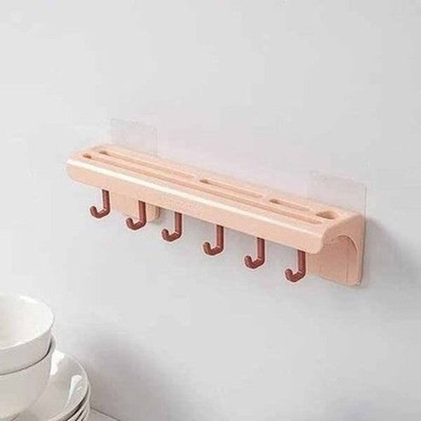 Wall-Mounted Knife Holder Multifunctional Kitchen Storage Rack