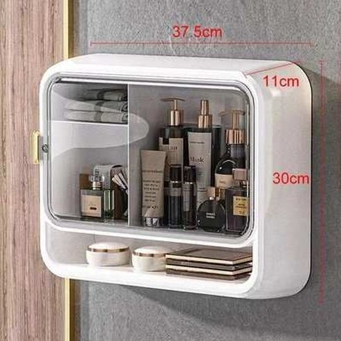 Wall-Mounted Layered Bathroom Storage Box