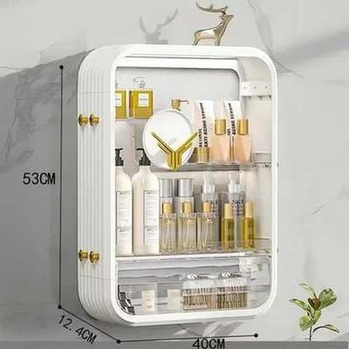 Wall-Mounted Layered Bathroom Storage Box