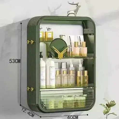 Wall-Mounted Layered Bathroom Storage Box
